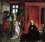 Rogier van der Weyden Angel messenger Spain oil painting artist